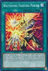 Wattsychic Fighting Porter - Age of Overlord - YuGiOh card