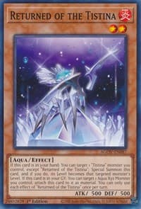 Returned of the Tistina - Age of Overlord - YuGiOh card