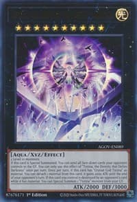 Tistina, the Divinity that Defies Darkness - Age of Overlord - YuGiOh card