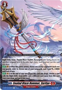 Sealed Blaze Hammer, Suriiya - D-BT12: Evenfall Onslaught - Cardfight Vanguard card