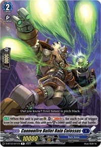Cannonfire Bullet Rain Colossus - D-BT12: Evenfall Onslaught - Cardfight Vanguard card