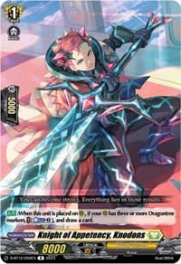 Knight of Appetency, Knodons - D-BT12: Evenfall Onslaught - Cardfight Vanguard card