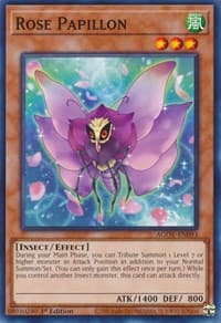Rose Papillon - Age of Overlord - YuGiOh card
