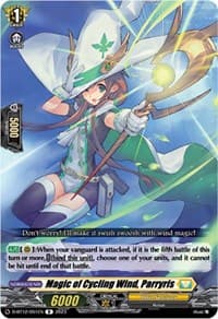 Magic of Cycling Wind, Parryris - D-BT12: Evenfall Onslaught - Cardfight Vanguard card