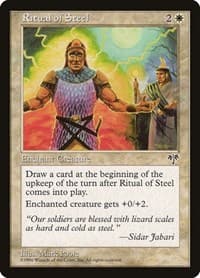 Ritual of Steel - Mirage - Magic: The Gathering card