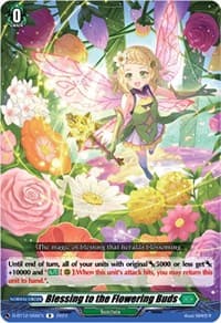Blessing to the Flowering Buds - D-BT12: Evenfall Onslaught - Cardfight Vanguard card