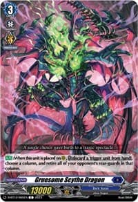 Gruesome Scythe Dragon - D-BT12: Evenfall Onslaught - Cardfight Vanguard card