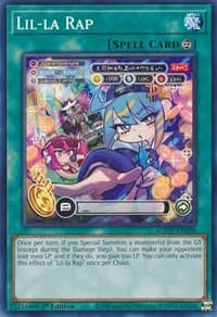 Lil-la Rap - Age of Overlord - YuGiOh card