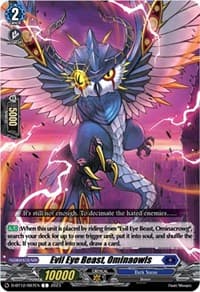 Evil Eye Beast, Ominaowls - D-BT12: Evenfall Onslaught - Cardfight Vanguard card