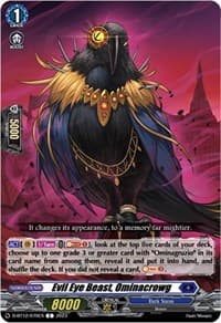 Evil Eye Beast, Ominacrowg - D-BT12: Evenfall Onslaught - Cardfight Vanguard card