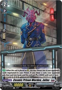Cosmic Prison Warden, Jailas - D-BT12: Evenfall Onslaught - Cardfight Vanguard card