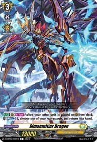Dimsemitter Dragon - D-BT12: Evenfall Onslaught - Cardfight Vanguard card