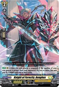 Knight of Ferocity, Aenghus - D-BT12: Evenfall Onslaught - Cardfight Vanguard card