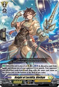 Knight of Lucidity, Blethyn - D-BT12: Evenfall Onslaught - Cardfight Vanguard card