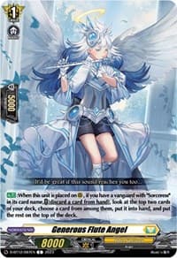 Generous Flute Angel - D-BT12: Evenfall Onslaught - Cardfight Vanguard card