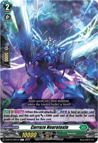 Corroze Neurotoxin - D-BT12: Evenfall Onslaught - Cardfight Vanguard card
