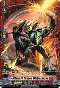 Whiplash Dragon, Whipasaurus (FR) - D-BT12: Evenfall Onslaught - Cardfight Vanguard card