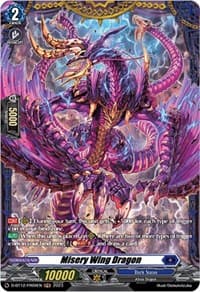 Misery Wing Dragon (FR) - D-BT12: Evenfall Onslaught - Cardfight Vanguard card