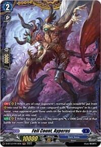 Fell Count, Ayperos (FR) - D-BT12: Evenfall Onslaught - Cardfight Vanguard card