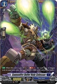 Cannonfire Bullet Rain Colossus (FR) - D-BT12: Evenfall Onslaught - Cardfight Vanguard card