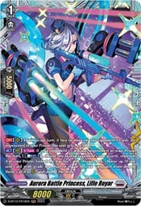 Aurora Battle Princess, Lifle Royar (FR) - D-BT12: Evenfall Onslaught - Cardfight Vanguard card