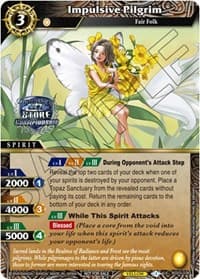 Impulsive Pilgrim (Championship Pack 2023 Vol. 3) - Launch & Event Promos - Battle Spirits Saga card