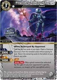 Pilgrim Synthetic Sage (Championship Pack 2023 Vol. 3) - Launch & Event Promos - Battle Spirits Saga card