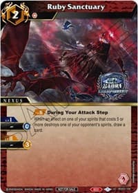 Ruby Sanctuary (Championship Pack 2023 Vol. 3) - Launch & Event Promos - Battle Spirits Saga card