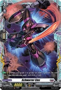 Schwarzer Eins (FR) - D-BT12: Evenfall Onslaught - Cardfight Vanguard card