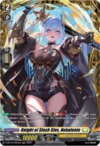 Knight of Slash Sins, Nehalenia (FR) - D-BT12: Evenfall Onslaught - Cardfight Vanguard card