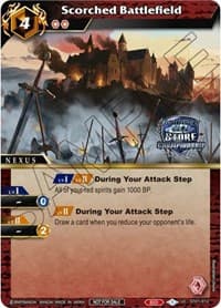 Scorched Battlefield (Champion Card Set Vol. 3) - Launch & Event Promos - Battle Spirits Saga card