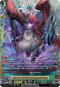 Sylvan Horned Beast King of Calamity, Magnolia Masques (FFR) - D-BT12: Evenfall Onslaught - Cardfight Vanguard card