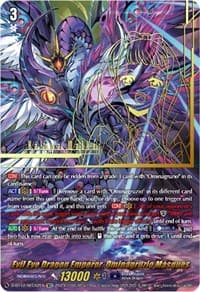 Evil Eye Dragon Emperor, Ominagruzio Masques (SEC) - D-BT12: Evenfall Onslaught - Cardfight Vanguard card