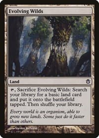 Evolving Wilds - Duel Decks: Ajani vs. Nicol Bolas - Magic: The Gathering card