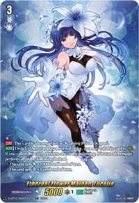 Ethereal Flower Maiden, Lucelia (SECP) - D-BT12: Evenfall Onslaught - Cardfight Vanguard card