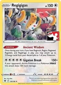 Regigigas - Prize Pack Series Cards - Pokemon card