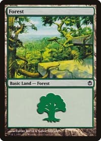 Forest (38) - Duel Decks: Ajani vs. Nicol Bolas - Magic: The Gathering card