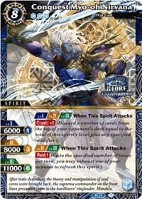Conquest Myo-oh Nirvana (Champion Card Set Vol. 3) - Launch & Event Promos - Battle Spirits Saga card
