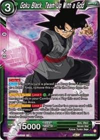 Goku Black, Team-Up With a God - Perfect Combination - Dragon Ball Super: Masters card