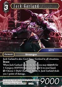 Jack Garland - Beyond Destiny - Final Fantasy TCG card