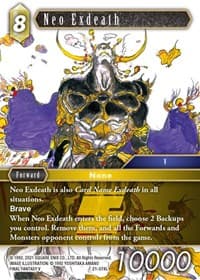 Neo Exdeath - Beyond Destiny - Final Fantasy TCG card