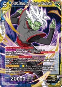 Fused Zamasu, the Beginning of Destruction - Perfect Combination - Dragon Ball Super: Masters card