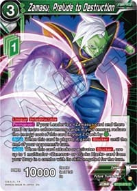 Zamasu, Prelude to Destruction - Perfect Combination - Dragon Ball Super: Masters card