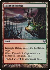 Kazandu Refuge - Duel Decks: Ajani vs. Nicol Bolas - Magic: The Gathering card