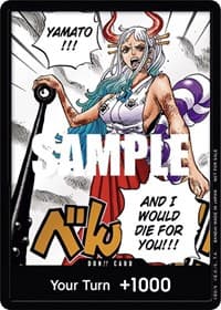 DON!! Card (Yamato) (1st Anniversary DON!! Card Pack) - One Piece Promotion Cards - One Piece Card Game card