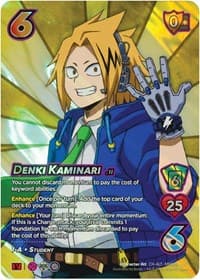 Denki Kaminari - UniVersus: My Hero Academia: Jet Burn - UniVersus card