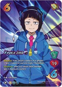 Kyoka Jiro - UniVersus: My Hero Academia: Jet Burn - UniVersus card