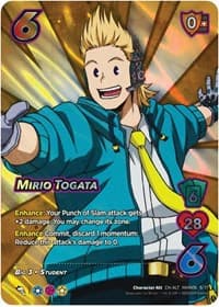 Mirio Togata - UniVersus: My Hero Academia: Jet Burn - UniVersus card