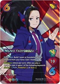 Momo Yaoyorozu - UniVersus: My Hero Academia: Jet Burn - UniVersus card