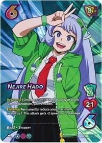 Nejire Hado - UniVersus: My Hero Academia: Jet Burn - UniVersus card